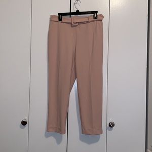 Worthington Dusty Pink Cropped Trouser